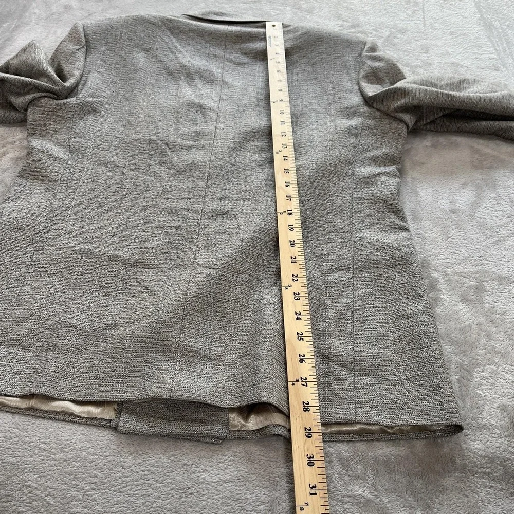 Vintage 90s Louis Roth Blazer 40S Grey Double Breasted Sport Coat Old Money